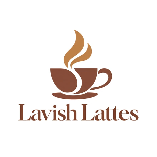 Lavish Lattes logo — the version on our homepage