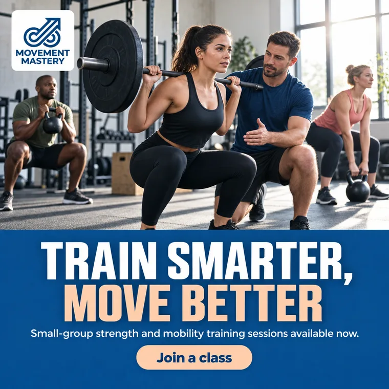 A social post Spark made for Movement Mastery